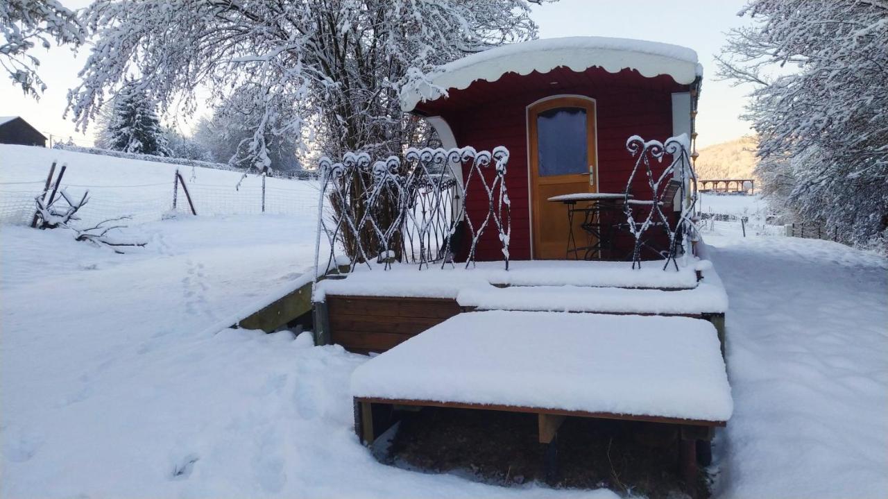 La Tiny House De La Bergerie Villa Lierneux ภายนอก รูปภาพ
