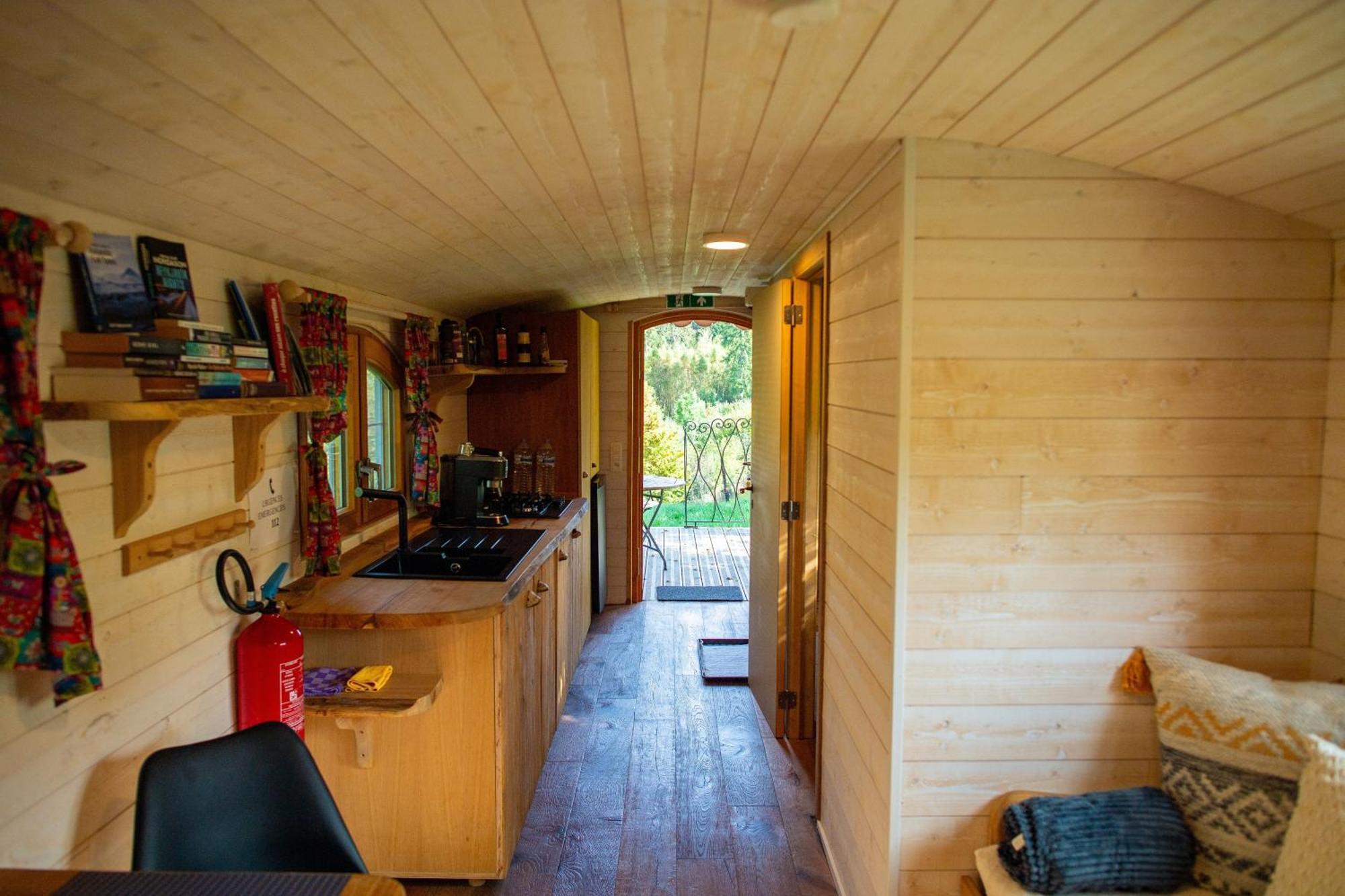 La Tiny House De La Bergerie Villa Lierneux ภายนอก รูปภาพ