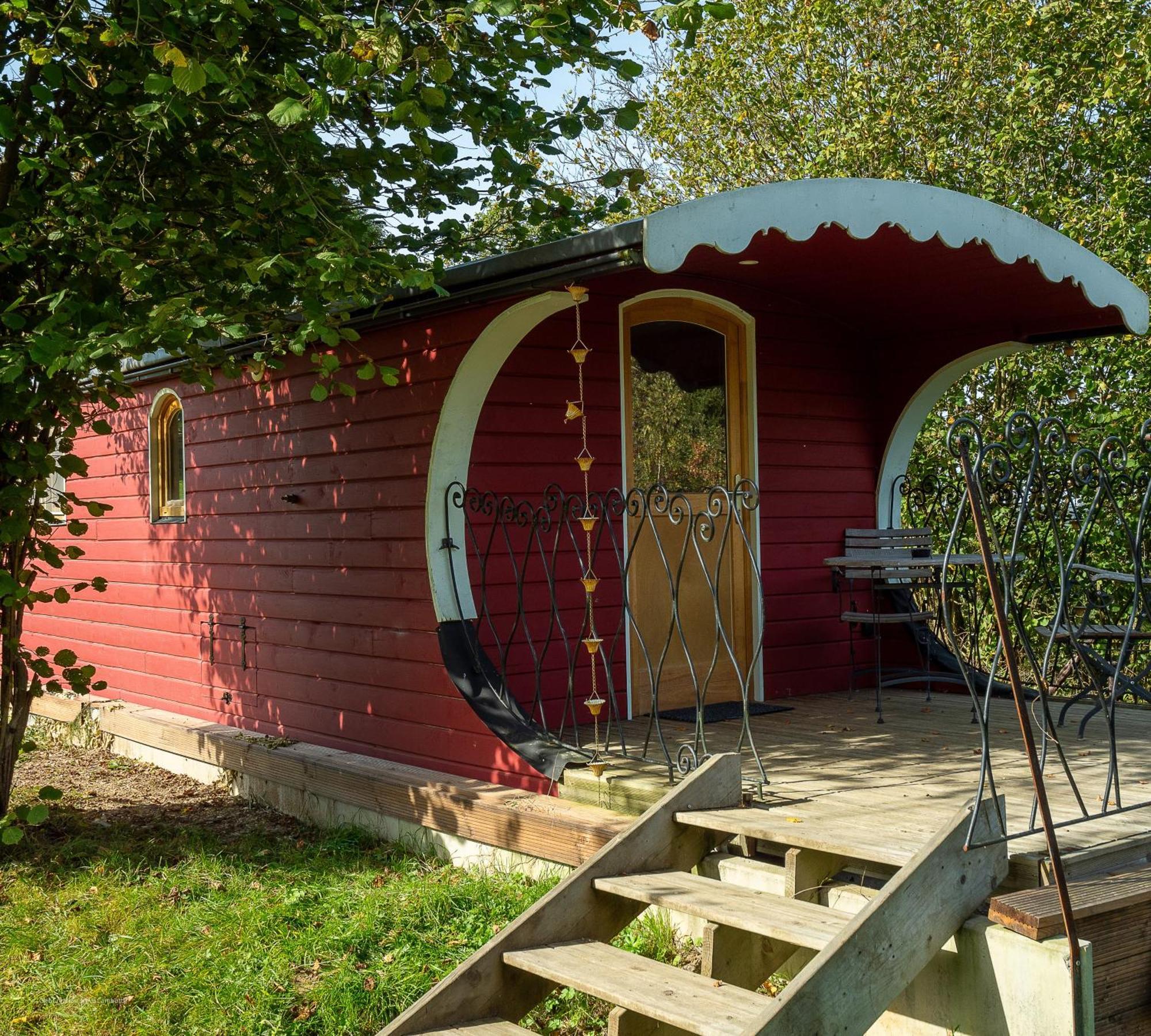La Tiny House De La Bergerie Villa Lierneux ภายนอก รูปภาพ