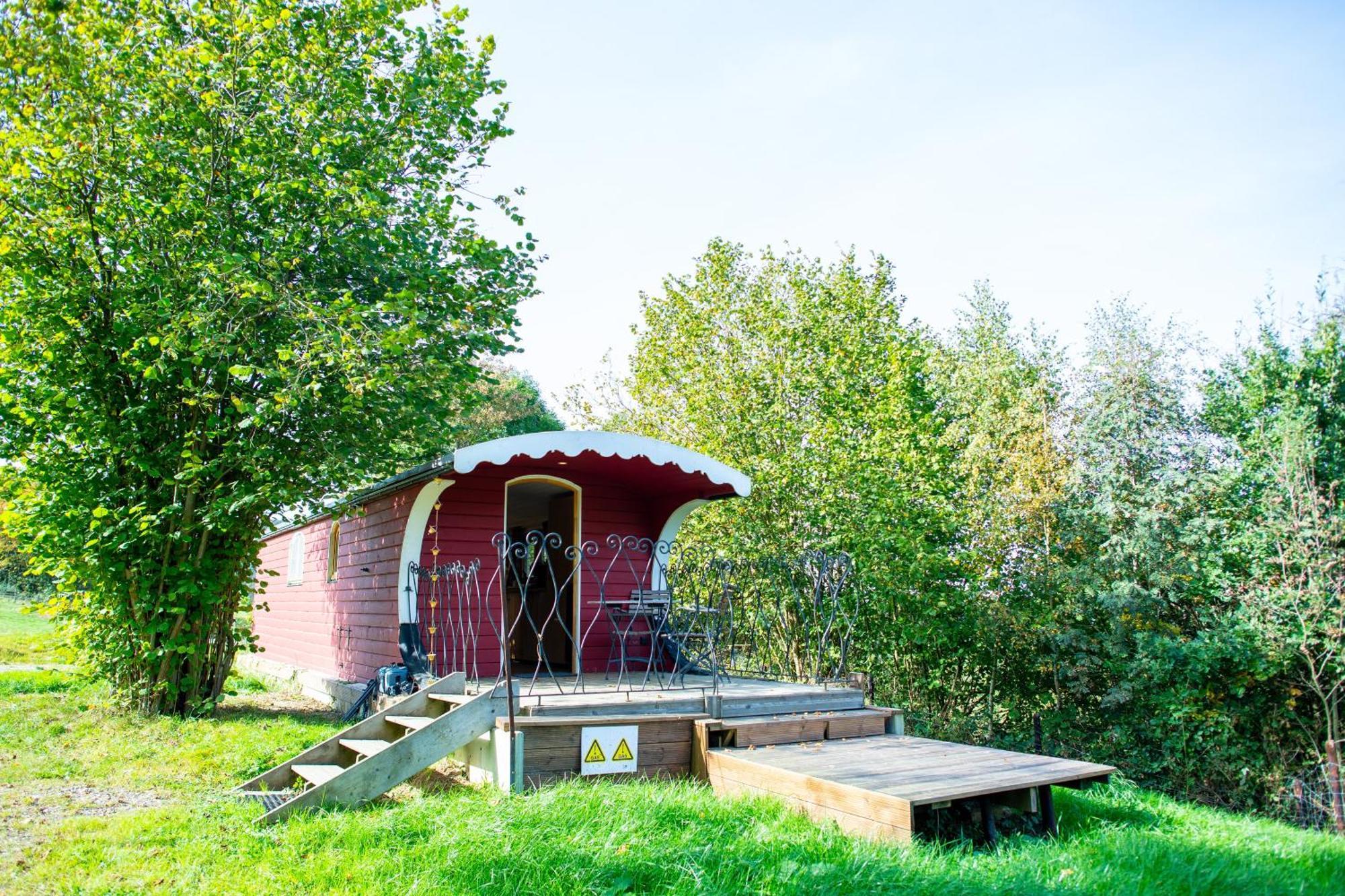 La Tiny House De La Bergerie Villa Lierneux ภายนอก รูปภาพ