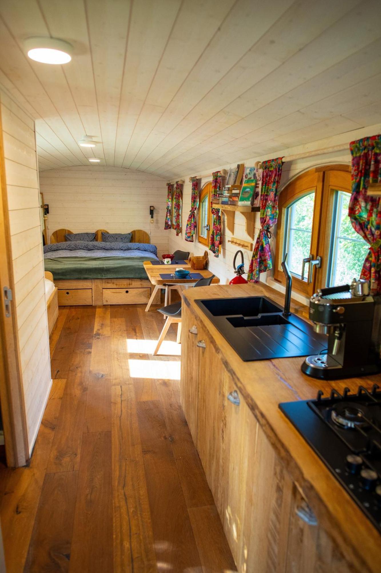 La Tiny House De La Bergerie Villa Lierneux ภายนอก รูปภาพ