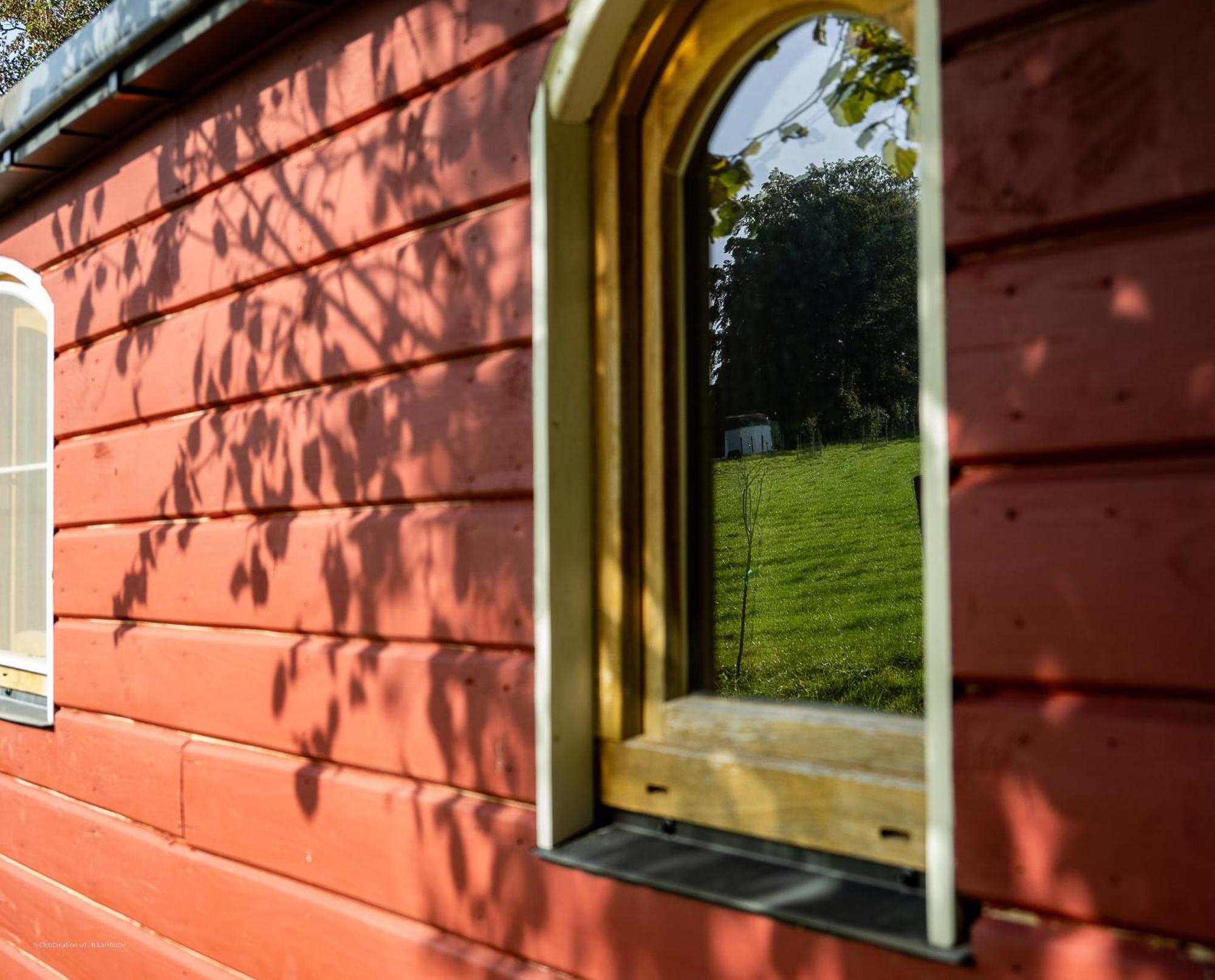 La Tiny House De La Bergerie Villa Lierneux ภายนอก รูปภาพ